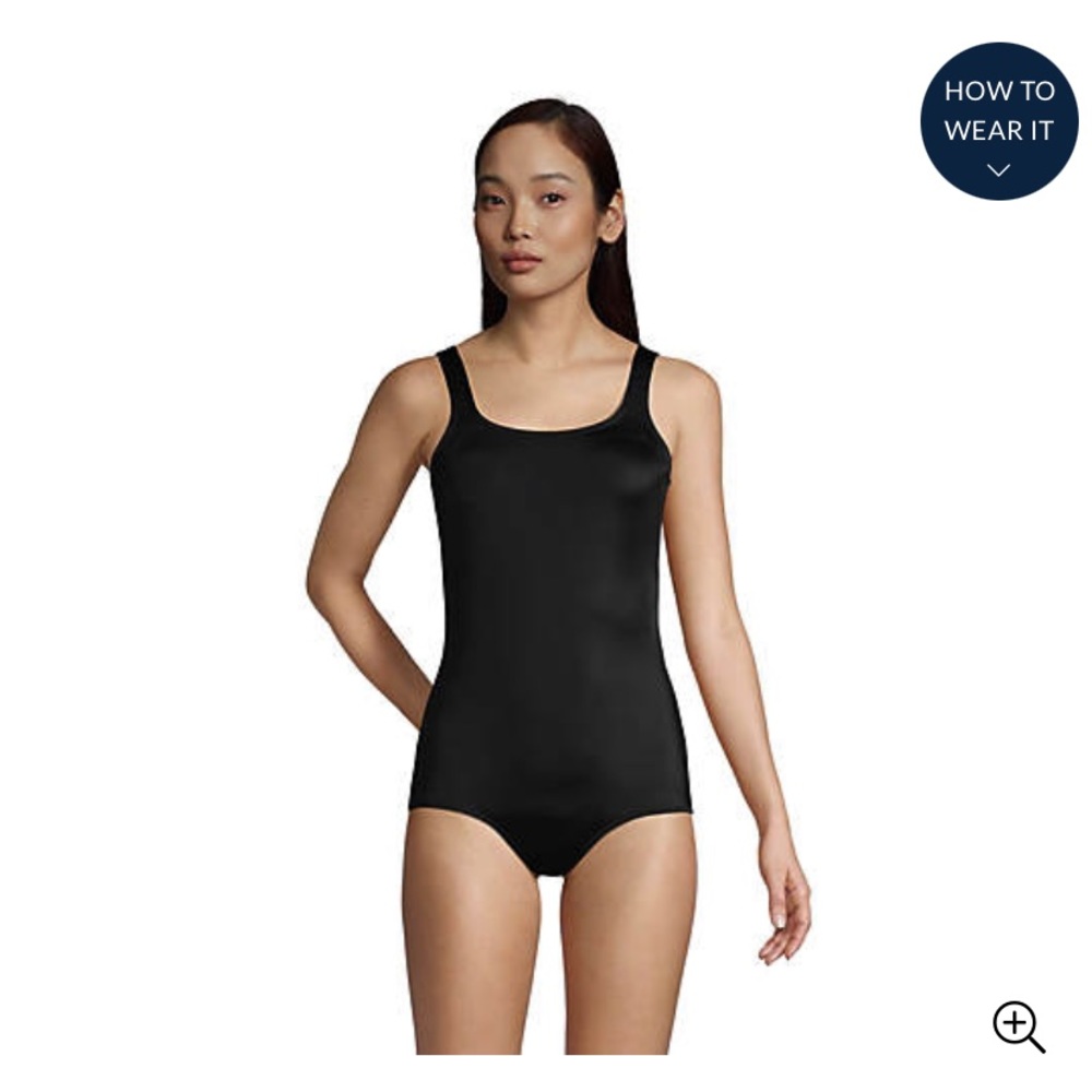 Lands’ End EUC Classic, Little Black Tuggless Tank